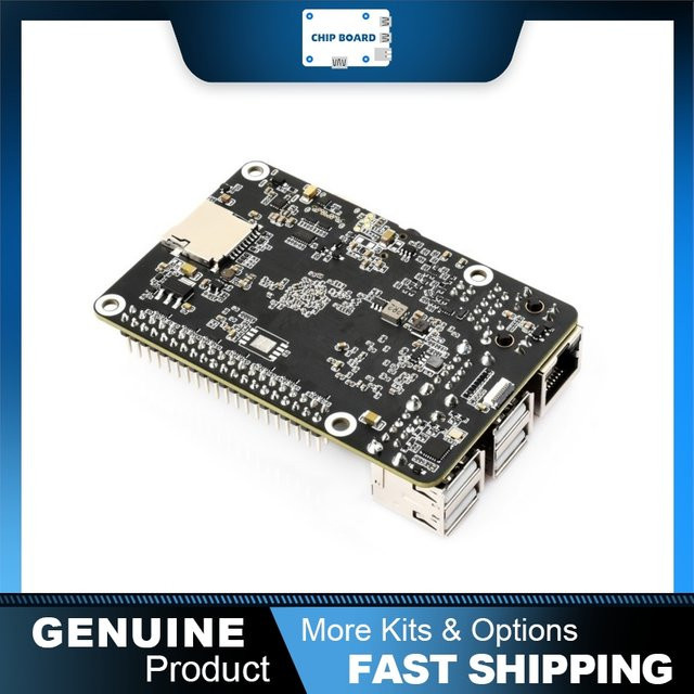 Luckfox Aura Hochleistungs-Linux-Entwicklungsboard mit Rockchip RV1126B Quad-Core, 1,6GHz, 3 TOPS Rechenleistung, 2GB/4GB LPDDR4X, Schwarz - Bild 1