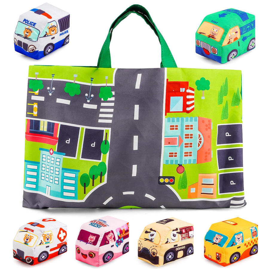 Yiran toy Stadtverkehr Straßenplan Parkplatzmatte - Bild 3