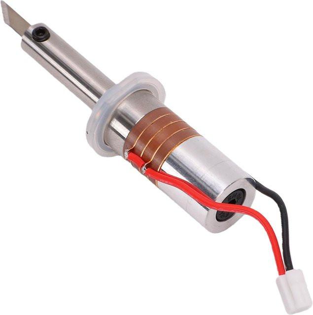 TOMTOP Ultraschallschneider-Wandler 40 kHz 30 W mit 30 Klingen in Grau/Silber - Bild 1