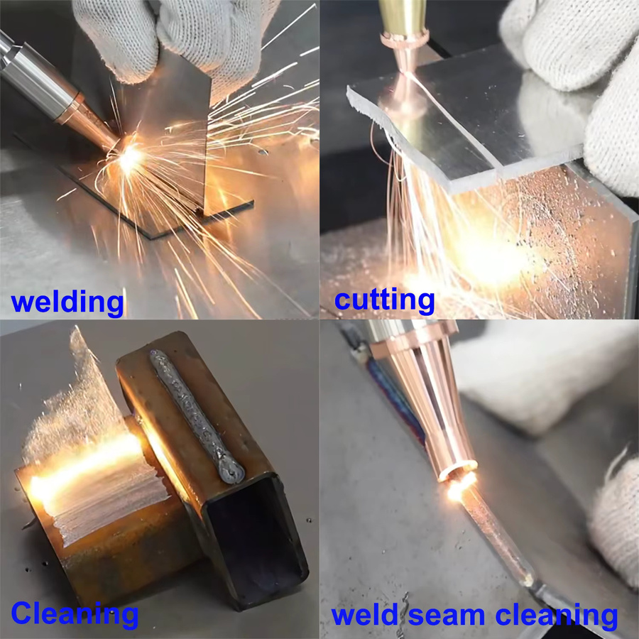 Raycus 4 in 1 Faserlaserschweißgerät und Laserreinigungsmaschine mit 3000 W für Metall - Bild 2