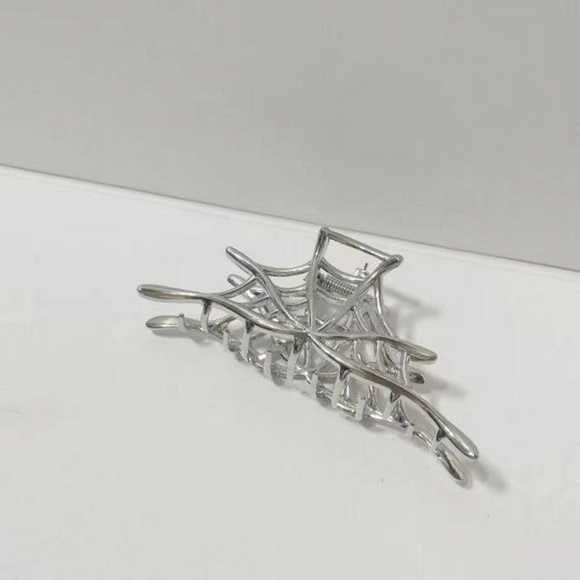 NATAWA Haarspange Spinnennetz, Metalllegierung, silber, Damen - Bild 1