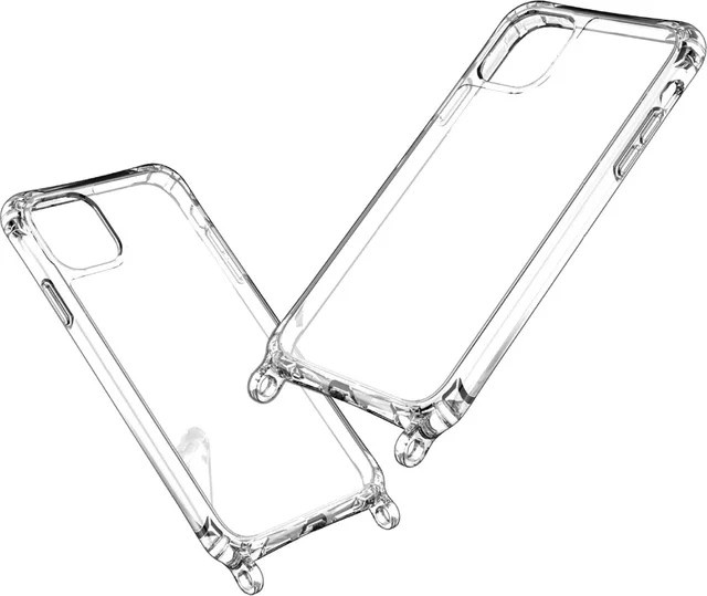 Stoßfeste transparente Handyhülle mit Ringloch für Apple iPhone 16, 16 Pro Max, 16 Pro und 16 Plus - Bild 1