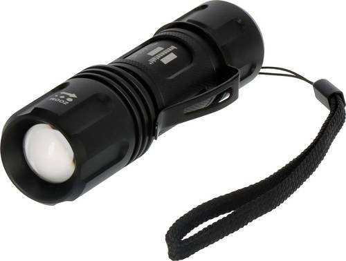 Brennenstuhl LuxPremium LED Taschenlampe TL 410 F in Schwarz aus Aluminium mit 350 Lumen und IP44 Schutz - Bild 1