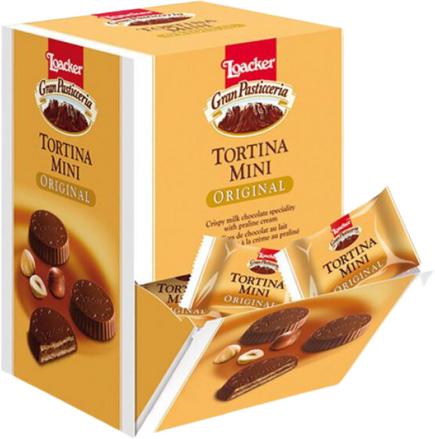 Loacker Tortina Mini Original 50 x 9 g 450 g - Bild 1