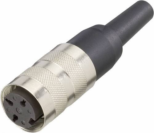 Amphenol T 3401 001 Rundstecker Kupplung gerade Serie C091 in Silber mit 6 Polen - Bild 1