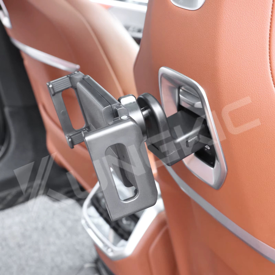 KUNGKIC 2er-Set Rücksitz-Halterung für iPad und Smartphone passend für BMW iX i5 G60 G05 G06 G61 X3 X5 X6 5er 7er Serie 2025 G45 in Schwarz - Bild 5