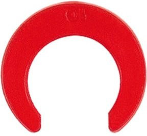 Riegler Sicherungsring speedfit für Rohr Außen-Ø: 6 mm, rot, aus POM/Nylon - Bild 1