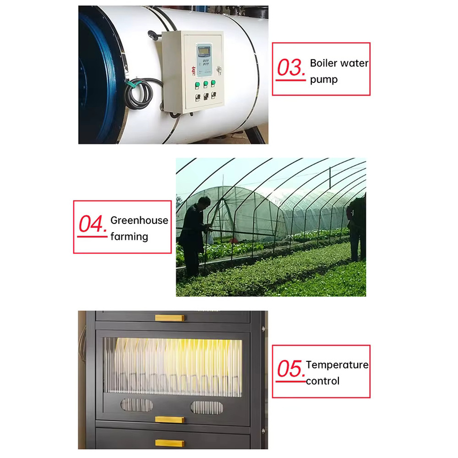 Aideepen W3230 Digitaler Temperaturregler mit M6 Gewinde K Thermoelement und Relais-Ausgang für DC 5V 12V 24V oder AC 110-220V Messbereich -60 °C bis 500 °C - Bild 3