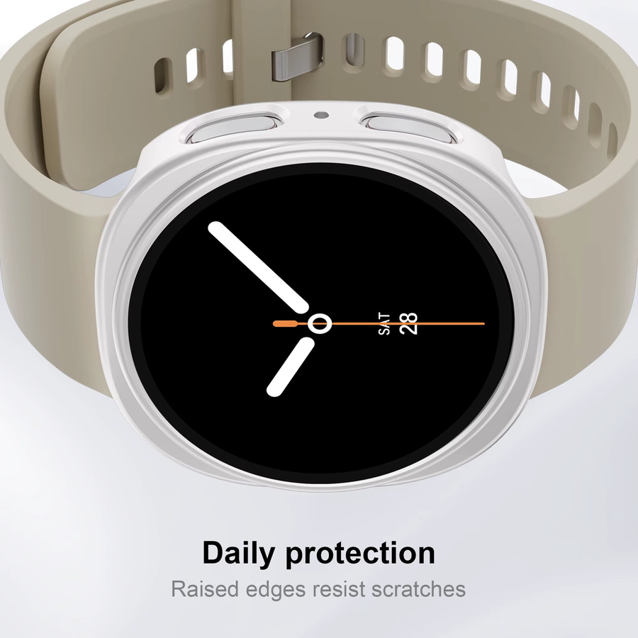 LCAPLE Schutzhülle für Samsung Galaxy Watch 8, Kunststoff, rot - Bild 2