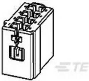 TE Connectivity Leiterplattensteckverbinder Polzahl 8, Rastermaß 5.08 mm, Weiß - Bild 1