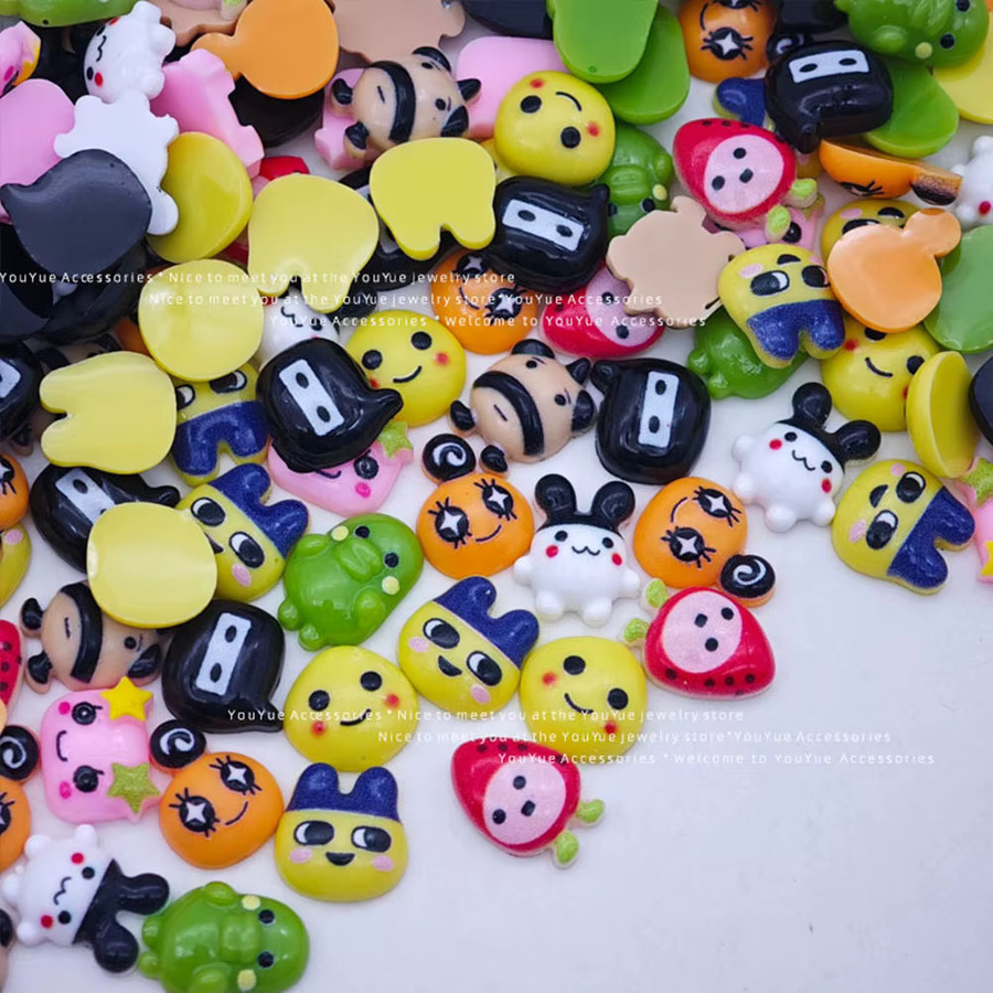 Bandai Tamagotchi, Mini-Nagelanhänger, 20-teiliges Set, Bunt / Mehrfarbig - Bild 2