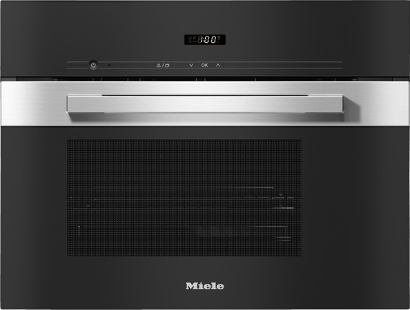 Bosch DG 2840 Einbau-Dampfgarer aus Edelstahl in Silver/Black mit automatischen Programmen