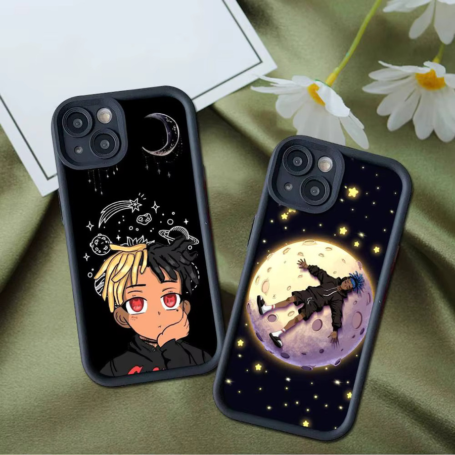 Singer J-Juice WRLD Stoßfeste Candy-Rückabdeckung für iPhone 11 bis iPhone 17 Pro Max in Multicolour - Bild 4
