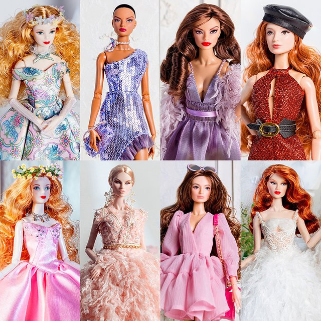 Xianxian Princess Supermodel-Puppenkleidung, Anzug, Hochzeitsbankett, Zubehör, Plüsch / Textil - Bild 1