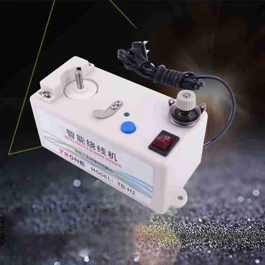 Homyl Automatischer elektrischer Spulenwickler für Nähmaschinen in Weiß - Bild 2