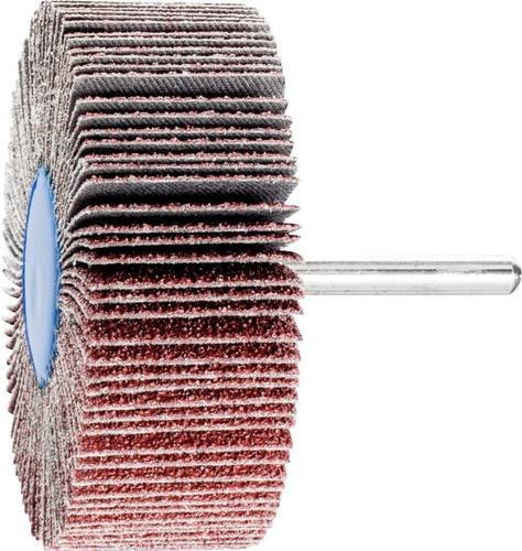 PFERD Korund Fächerschleifer A40 Durchmesser: 80 mm, Breite: 30 mm, Schaft-Durchmesser: 6 mm, 10 Stück, Multicolor - Bild 1