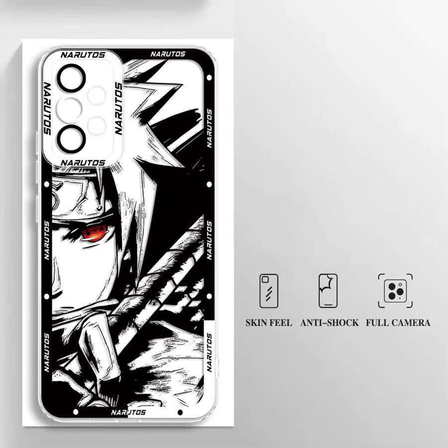 Soft Phone Cover Anime N-arutos Design für Samsung Galaxy A51 A32 A12 A52s A50 A52 A72 A31 A16 A17 A71 A21s in Multicolour - Bild 2