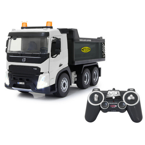 JAMARA Muldenkipper Volvo FMX Meiller 1:20 2,4GHz weiß - Bild 7