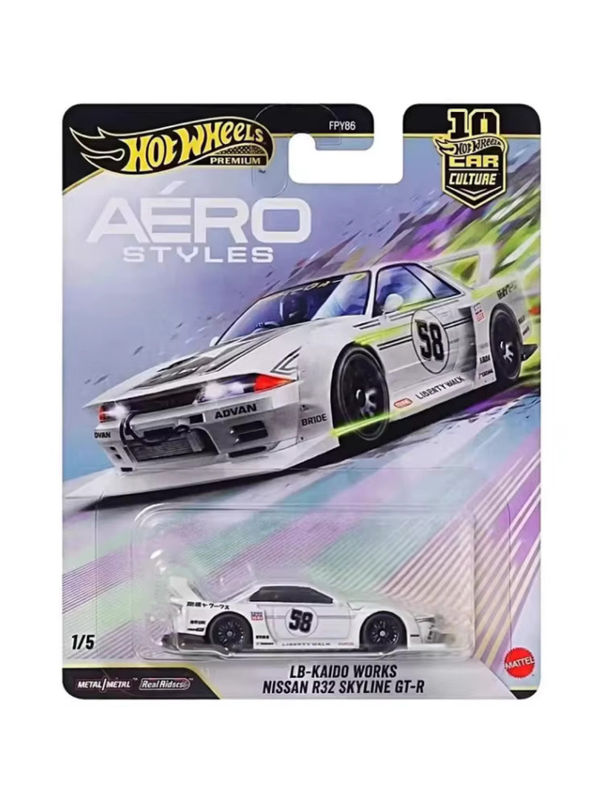 Hot Wheels Premium Car Culture FPY86 Aero Styles, Diecast Spielzeugautos, Sammlerset - Bild 2