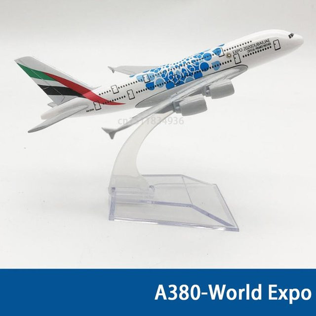 Linyi toy car Flugzeugmodell A380 A350 A330 A320 Concorde, Diecast, Metall, ab 7 Jahren - Bild 1