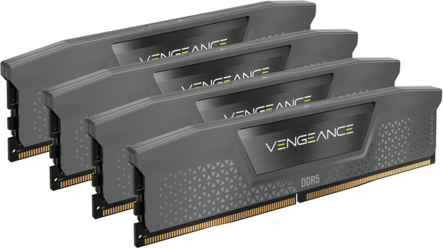 Corsair Vengeance DDR5 RAM Speichermodul 64 GB 4 x 16 GB 5600 MHz Grau CMK64GX5M4B5600Z36 - Bild 1