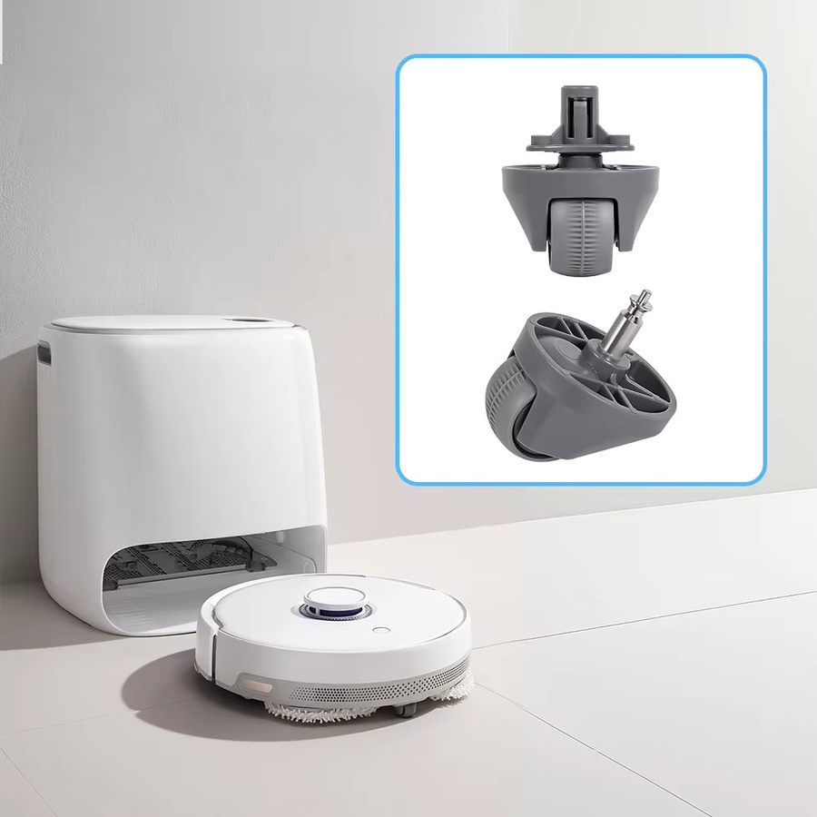 WINDNINJA Ersatz Vorderräder für Narwal Freo X Ultra, Freo Z Ultra, Freo Z10 Ultra, J4, J4 Lite und J5 Roboterstaubsauger in Grau - Bild 5