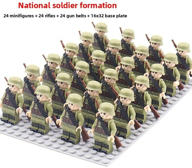 Yiran toy Soldaten, Bausteine, ab 14 Jahren - Bild 1