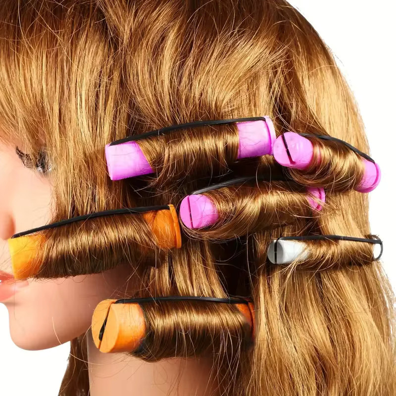 Haar-Styling-Werkzeuge für Dauerwelle und Locken, 10 Stück, Unisex - Bild 2