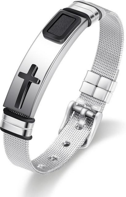 SZwatch Armband, Edelstahl, Weiß, Herren - Bild 1