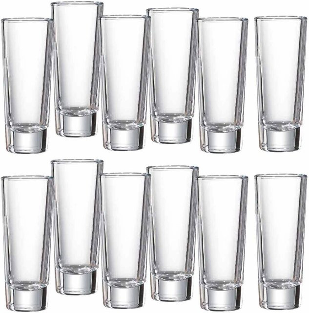 Ritzenhoff & Breker Skol Schnapsgläser Set, transparent, 12er Pack, 65 ml pro Glas - Bild 1