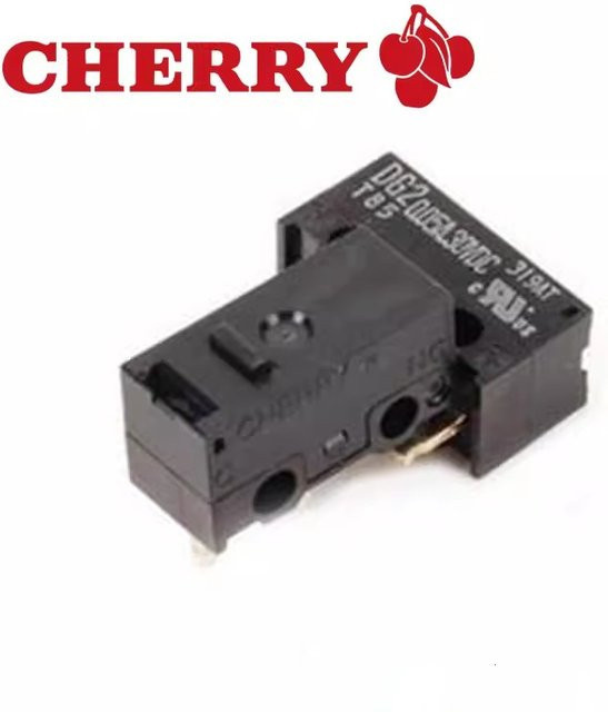 Original Cherry MX Micro Switch Set für DG1 DG2 T85 DG4 DG6 in Schwarz und Grau, 2er-Pack - Bild 1