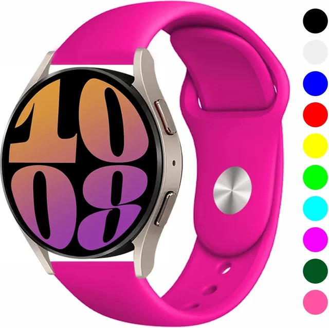 Uhrenarmband Silikon, 20 mm, 22 mm, Unisex - Bild 1