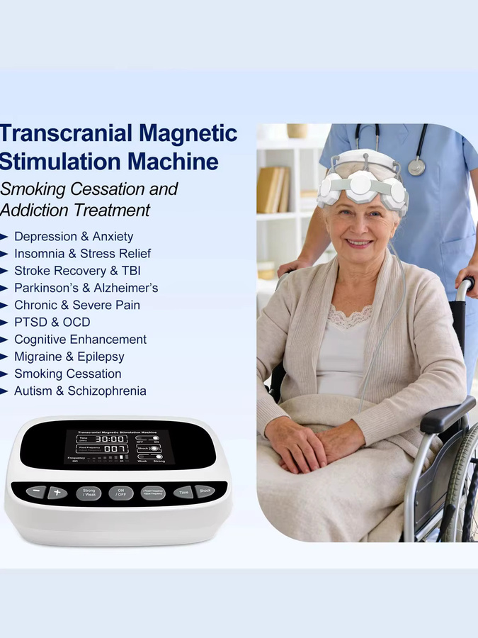 ZJKC RTMS Transkranielle Magnetstimulationsmaschine zur neurologischen Gehirnrehabilitation in Weiß - Bild 8