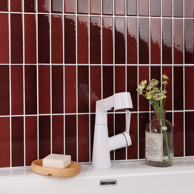 Vividtiles 3D-Marmor-Wandfliesen in Abstract-Design, 10 Stück selbstklebende wasserfeste Wandaufkleber für Küche und Badezimmer - Bild 1
