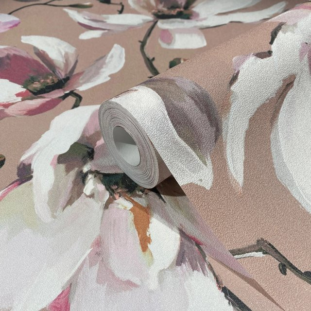 Marburg Vliestapete Floral Natur in Braun und Multicolour mit botanischem Muster und FSC-Zertifizierung - Bild 1