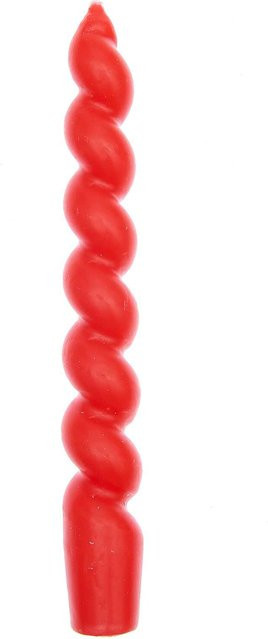 Rico Design Spiralkerze in Rot, Durchmesser: 2,4 cm, Höhe: 18,5 cm - Bild 1