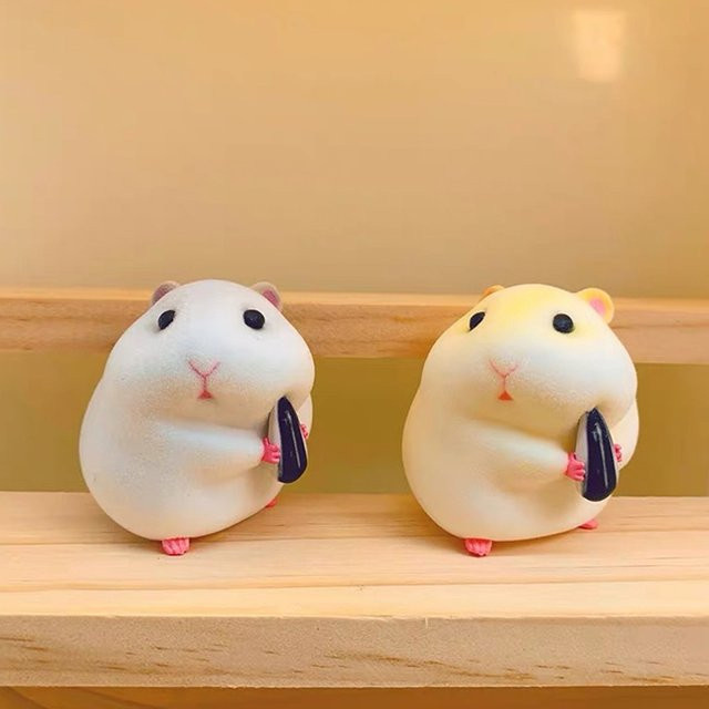JETTING Cartoon Hamster Figur als Auto-Armaturenbrett-Ornament in Multicolour - Bild 1