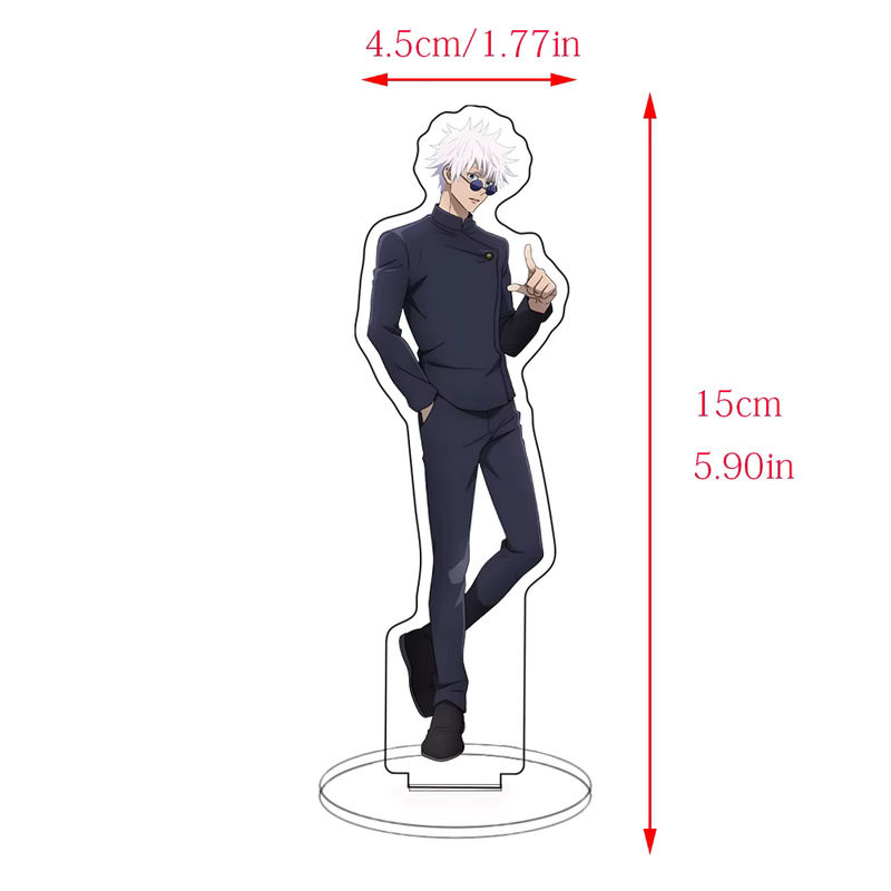 Bandai Jujutsu Kaisen Acryl-Standfigur Itadori Yuji und Satoru Gojo, mehrfarbig, Höhe: 15 cm - Bild 3
