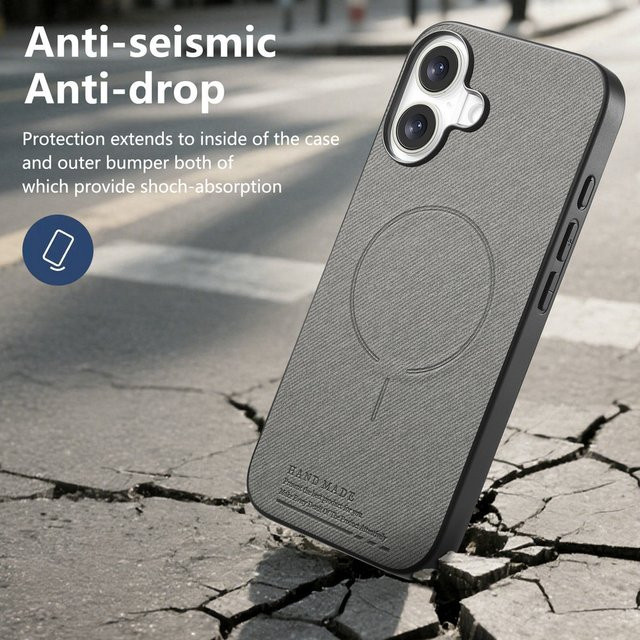 Magnetische Anti-Drop-Schutzhülle für Motorola in Grün - Bild 1
