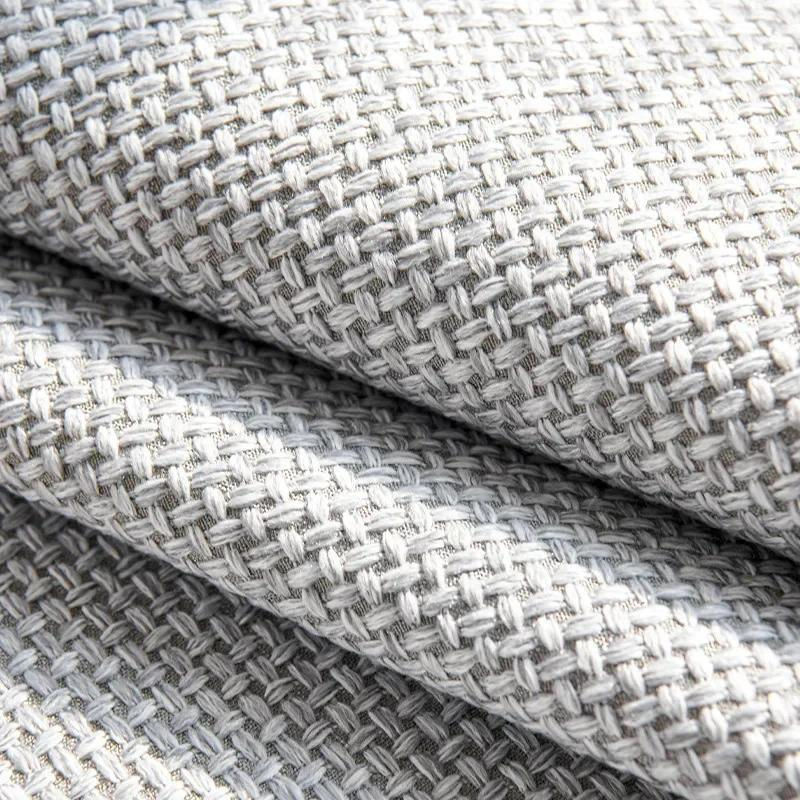 Nordischer Sofabezug aus Baumwollleinen von Your Warm Home, einfarbig und rutschfest, B/H: 180 x 70 cm - Bild 4