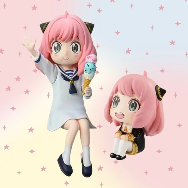 Bandai Spy X Family Anya Cosplay-Figur, Einzelfigur, Kunststoff - Bild 1