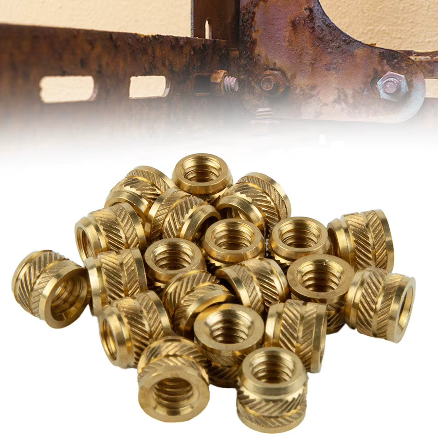 20 Stück Messingmuttern 1/4-20 Heat Set Einsätze für Kamerastative und 3D-Druck in Goldfarben - Bild 4