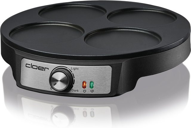 Cloer Pancake Maker 6625 in Schwarz - Bild 1