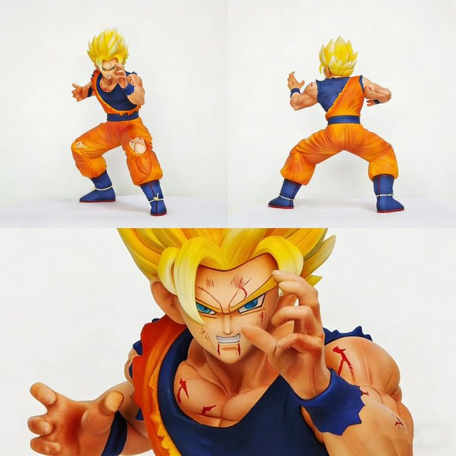 Bandai Dragon Ball Super Saiyajin 2 Son Goku Actionfigur, 23cm - Bild 1