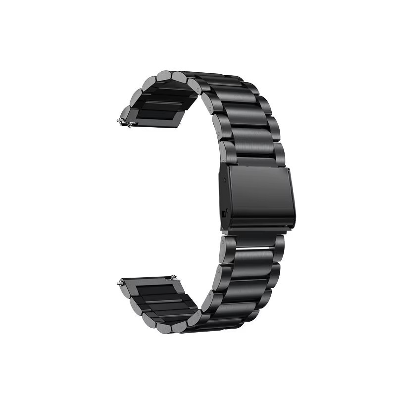 Uhrenarmband Edelstahl, Silber, 22 mm, Unisex - Bild 4