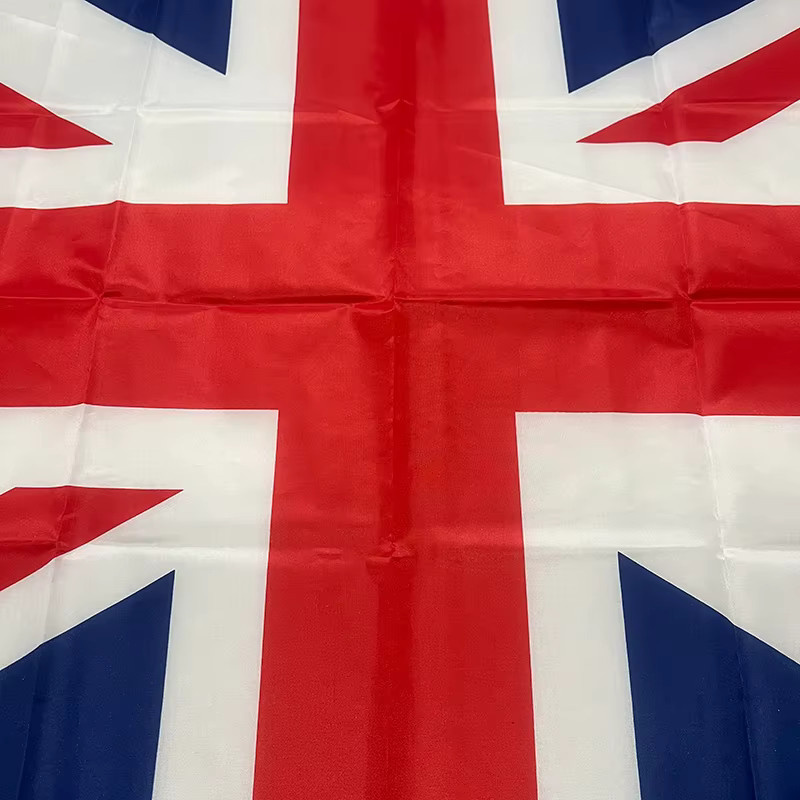 YIXIN Nationalflagge des Vereinigten Königreichs England-UK-Flagge aus Polyester, B/H: 150 x 90 cm, Mehrfarbig - Bild 3