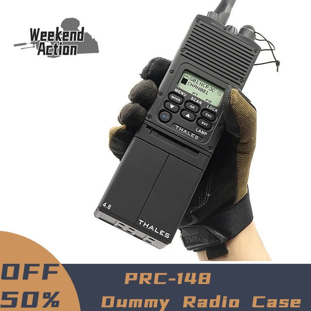 WADSN Taktisches Militär-Softair-Armee-Radio PRC-148 PRC 152 Dummy-Radiogehäuse-Antennenpaket Talkie Walkie PRC 148 PRC 152 Cosplay - Bild 1