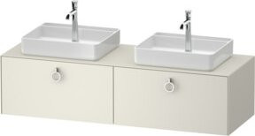 Duravit Waschtischunterschrank White Tulip in White, B/T: 160 x 55 cm - Bild 1