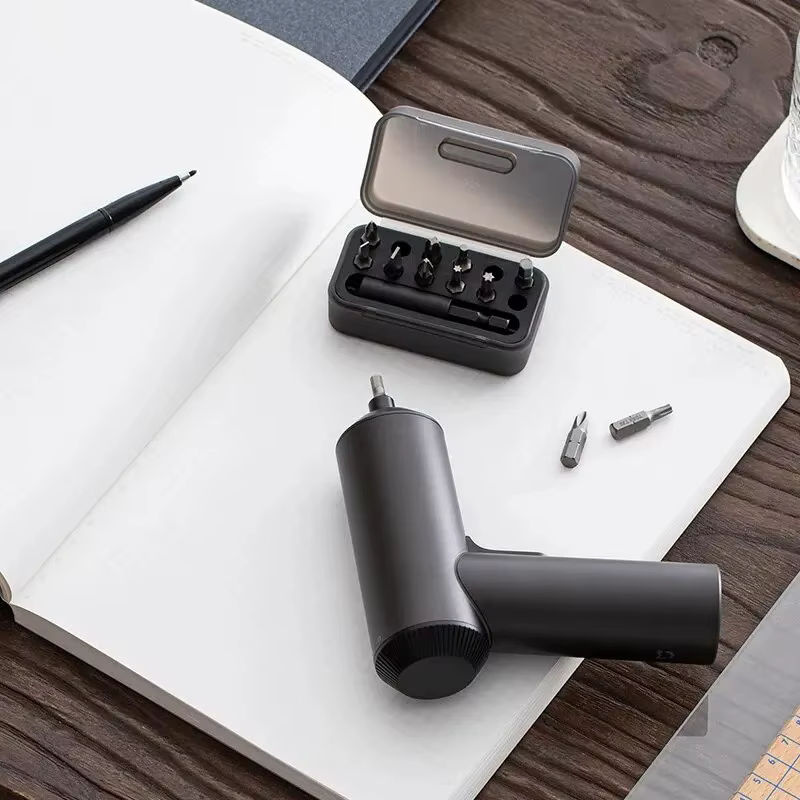 Xiaomi Mijia Elektroschrauber 3,6V mit 2000mAh Akku und 5N.M Drehmoment in Schwarz inklusive 12 S2-Schraubendrehern - Bild 3