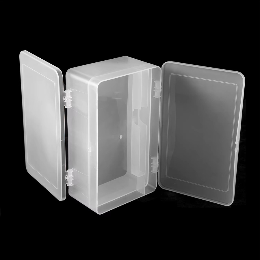 LUSLUKING Aufbewahrungsbox für Nagelwerkzeuge, 2-Tier, PP - Bild 3